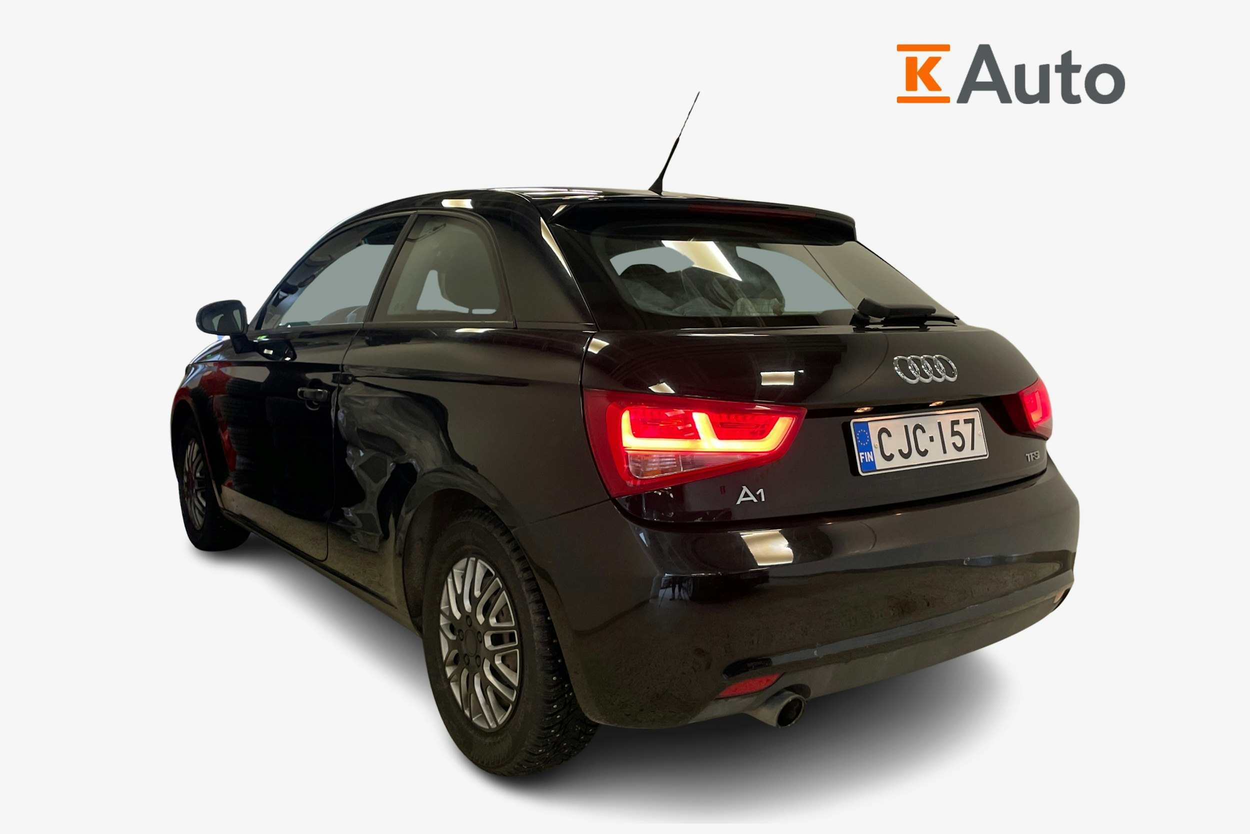 musta Audi A1 2011 kuva 2.