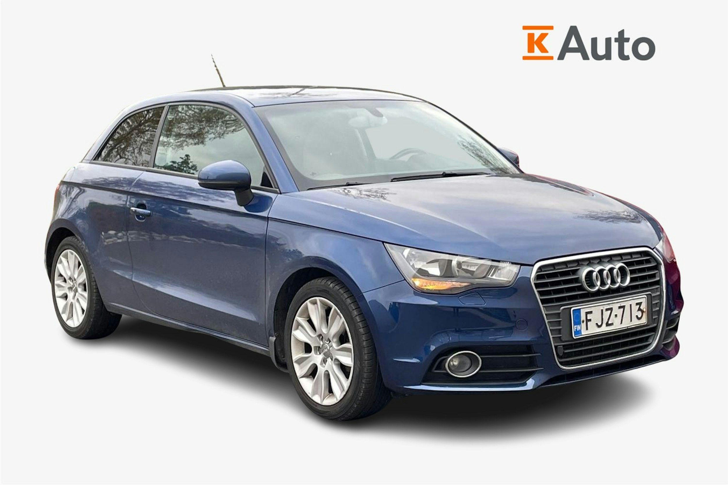 met. sininen Audi A1 2011 kuva 1.