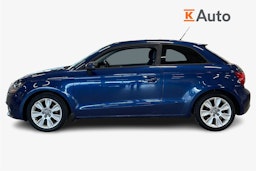 met. sininen Audi A1 2011 kuva 6.