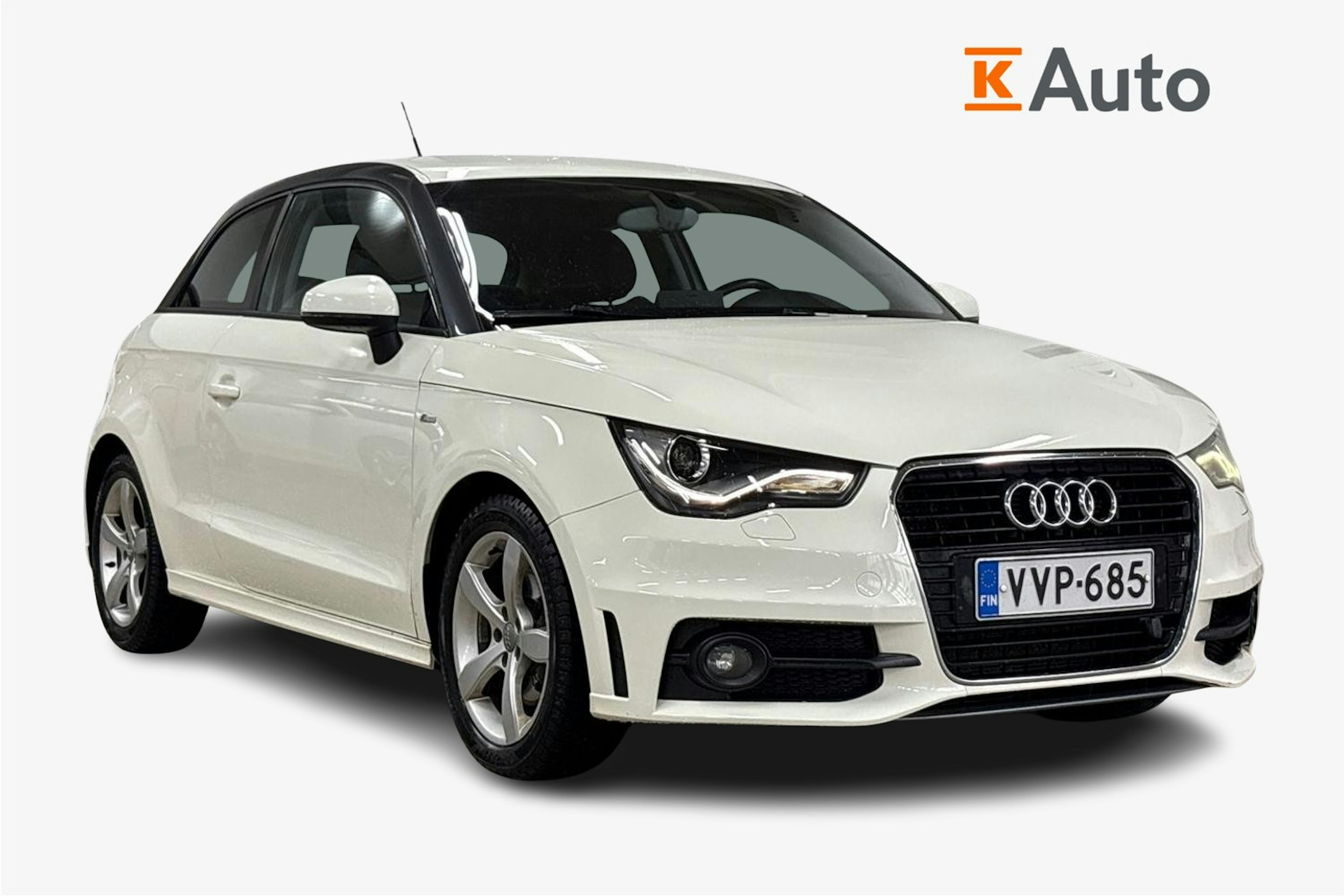 valkoinen Audi A1 2011 kuva 1.