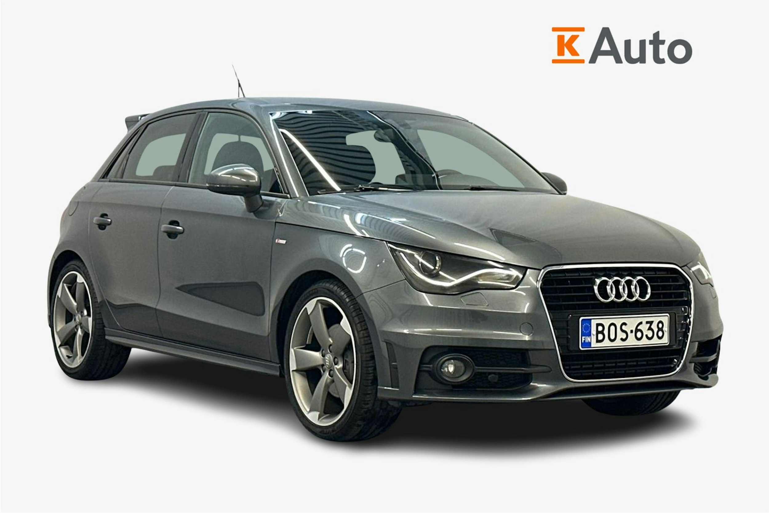 harmaa Audi A1 2012 kuva 1.