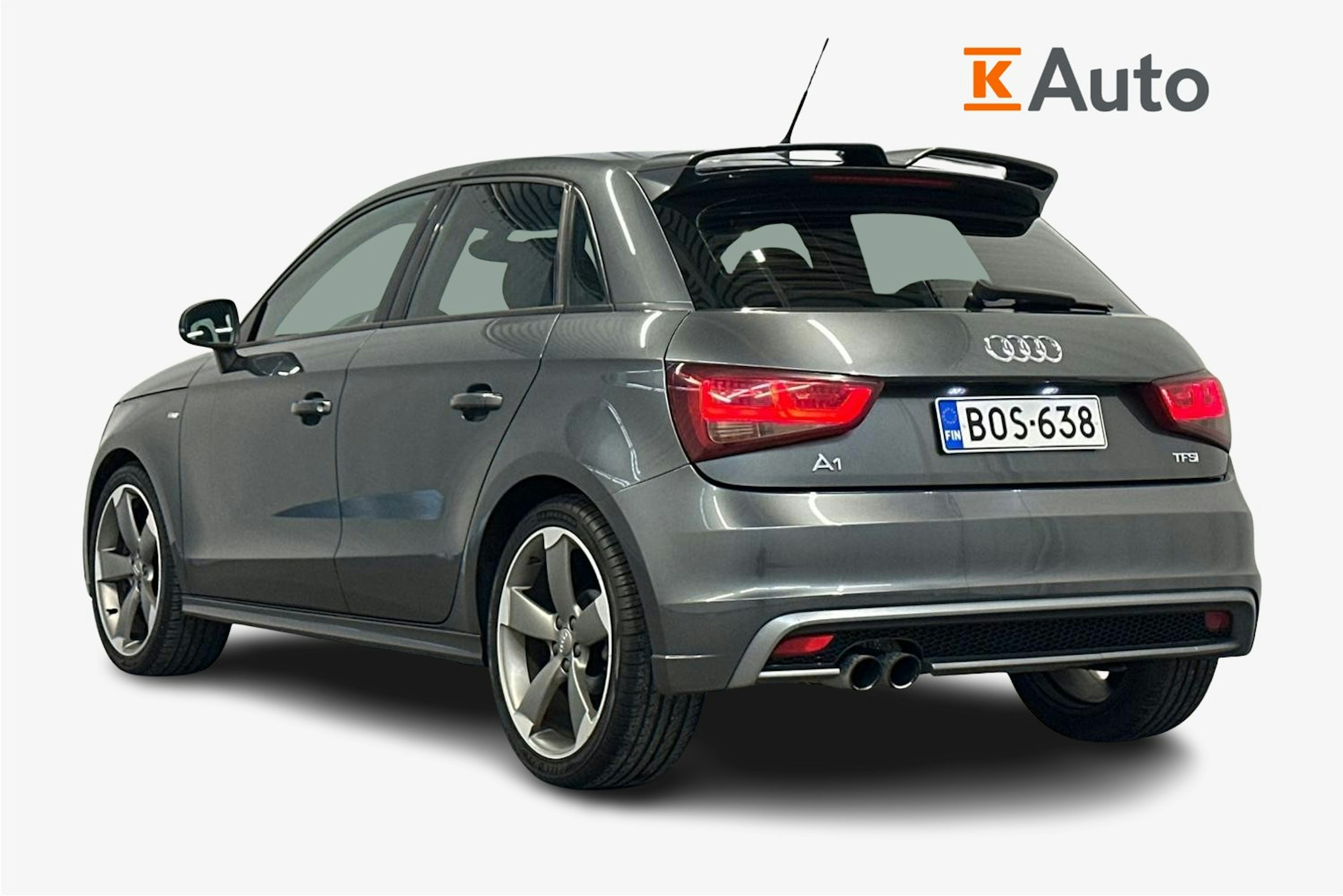 harmaa Audi A1 2012 kuva 2.