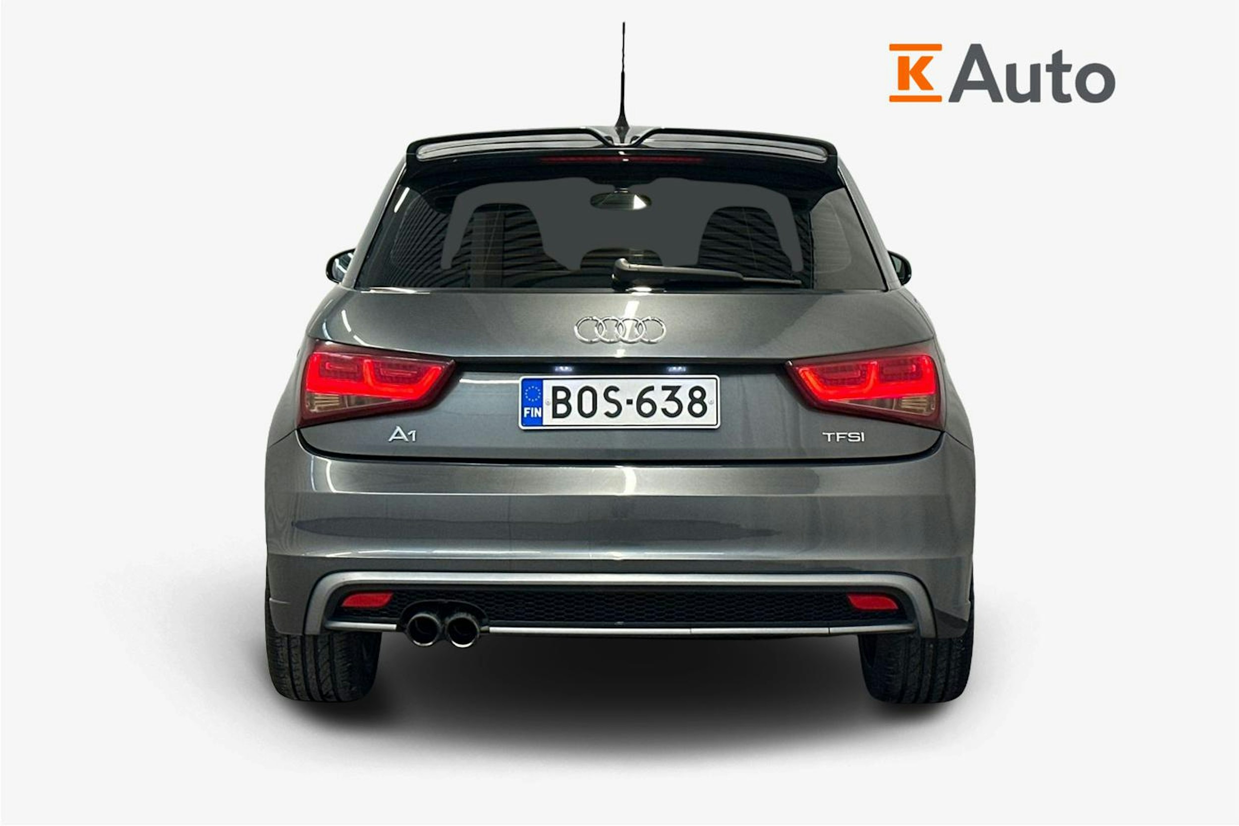 harmaa Audi A1 2012 kuva 3.