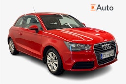 Punainen Audi A1 2012 kuva 1.