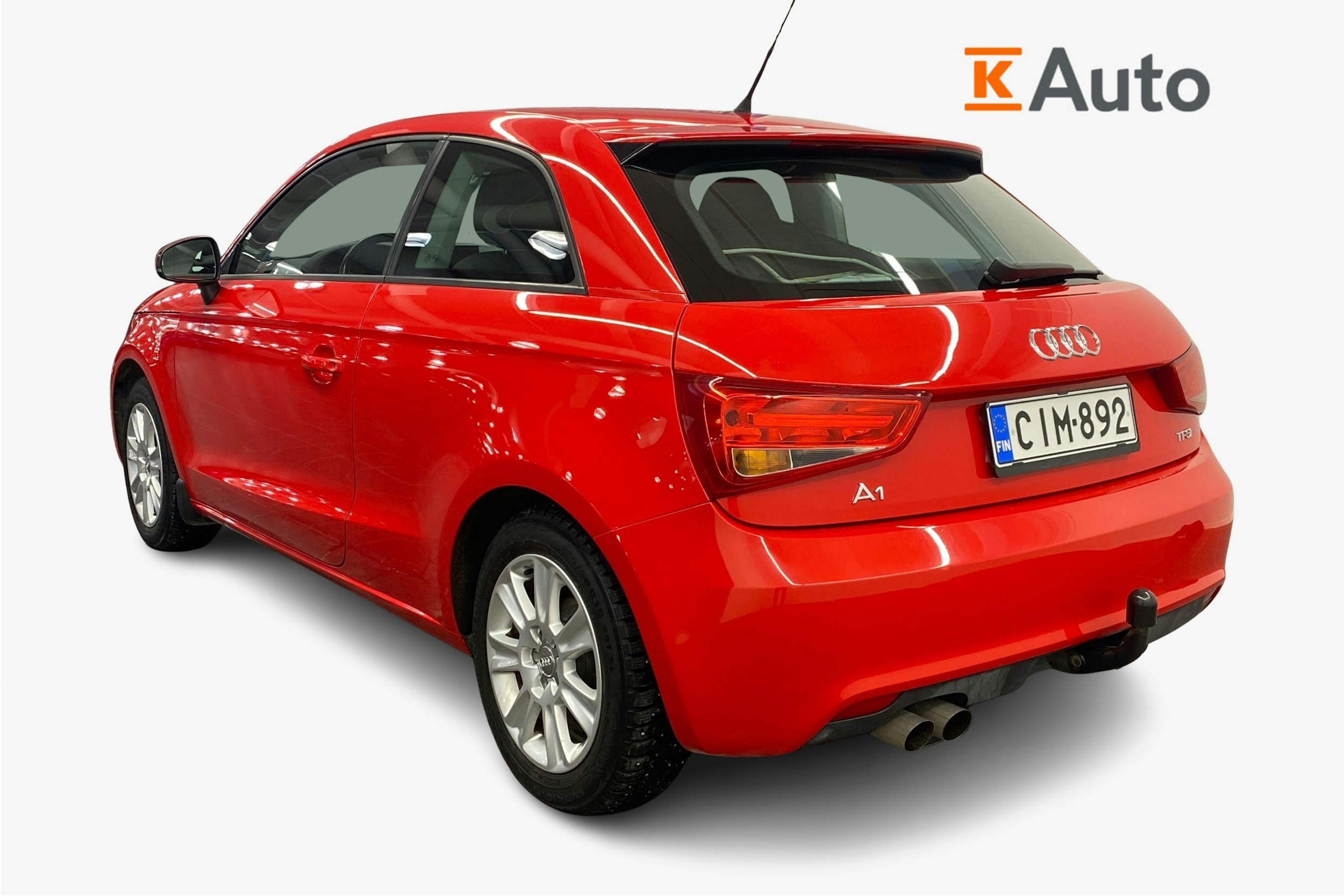 Punainen Audi A1 2012 kuva 2.
