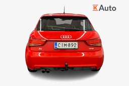 Punainen Audi A1 2012 kuva 3.
