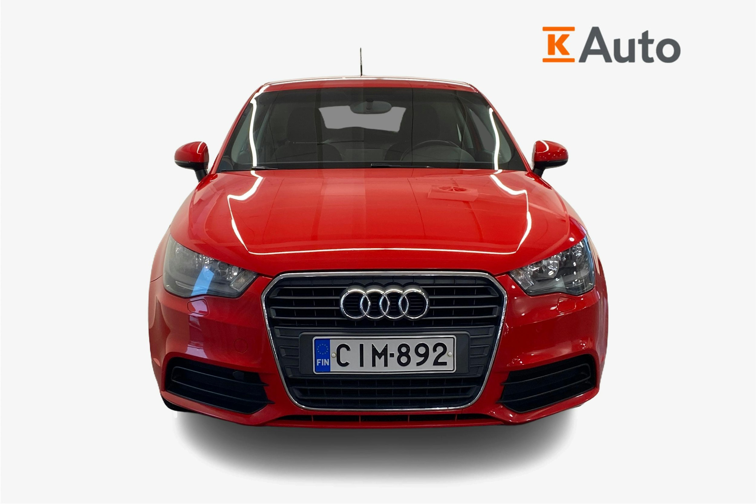 Punainen Audi A1 2012 kuva 5.