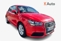 Punainen Audi A1 2012 kuva 1.