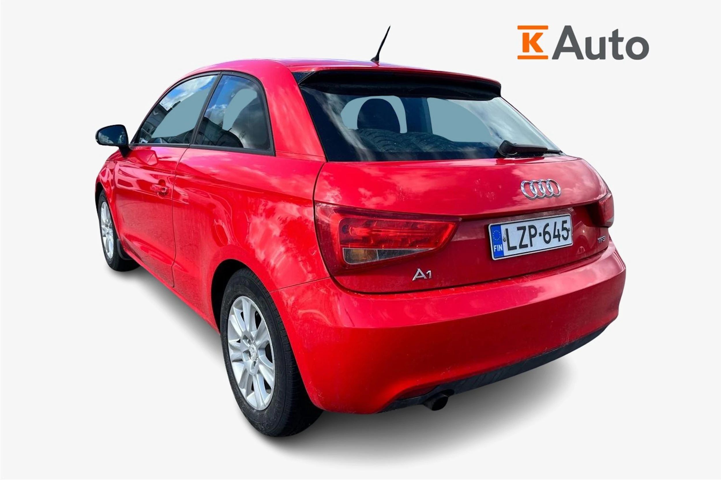 Punainen Audi A1 2012 kuva 2.