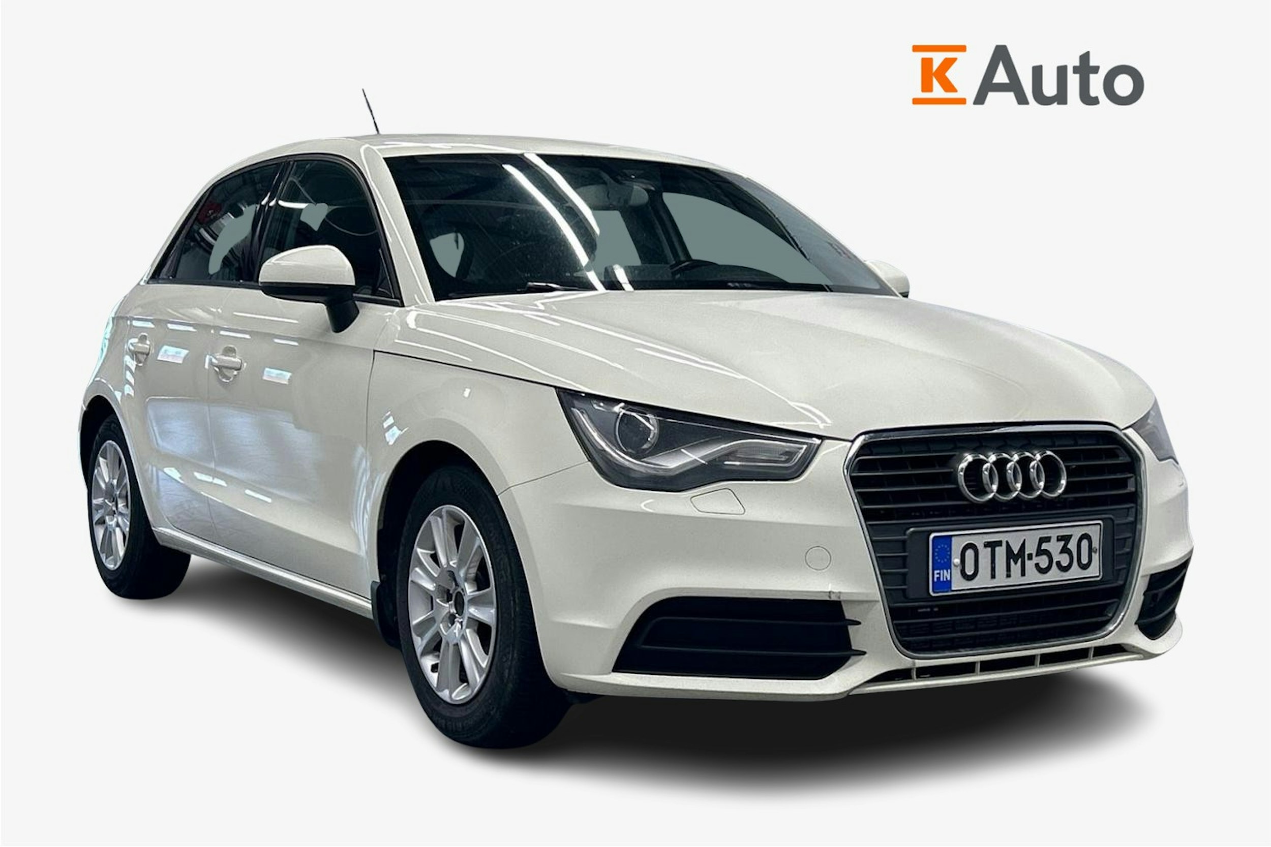 valkoinen Audi A1 2012 kuva 1.
