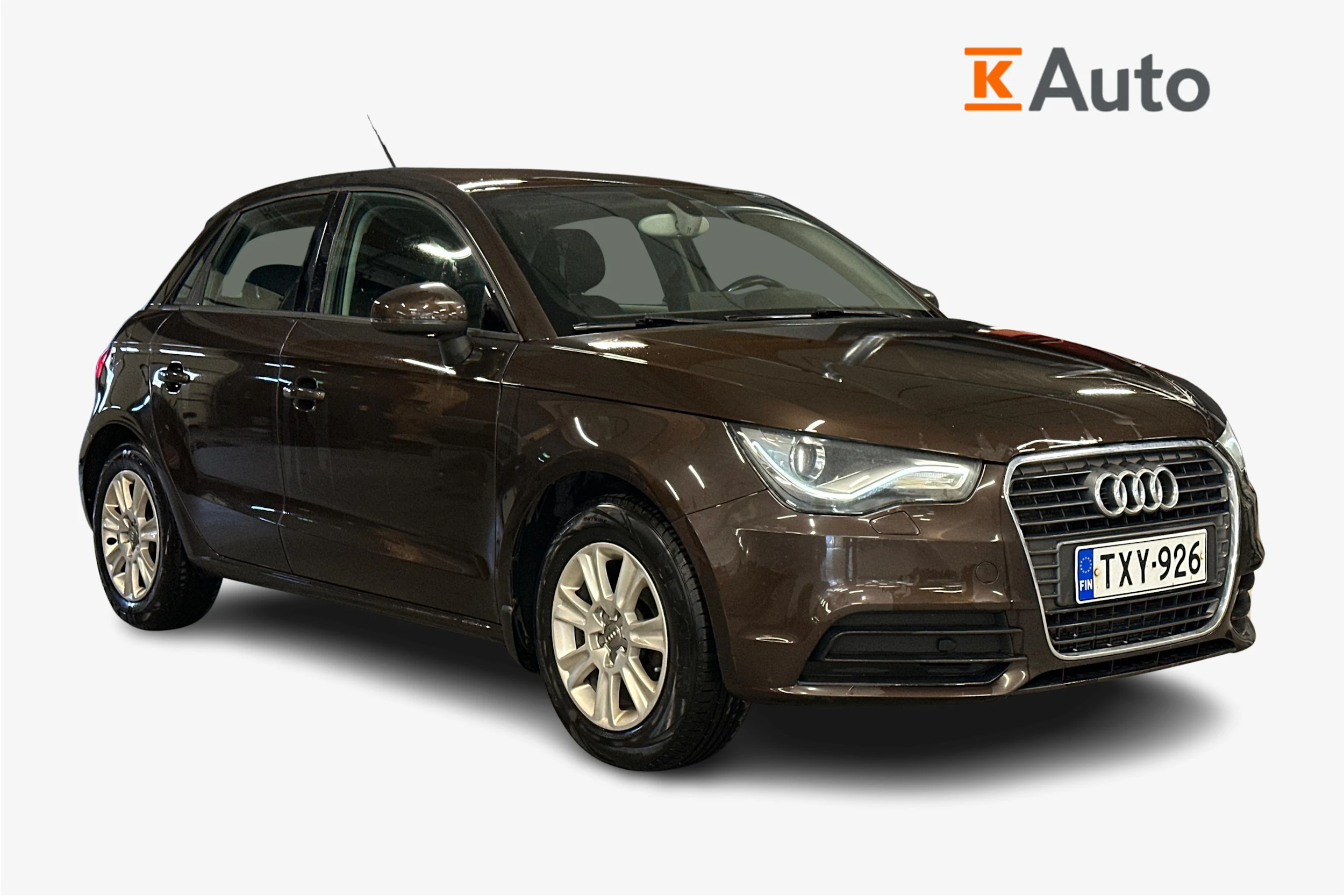 ruskea (beige) Audi A1 2012 kuva 1.