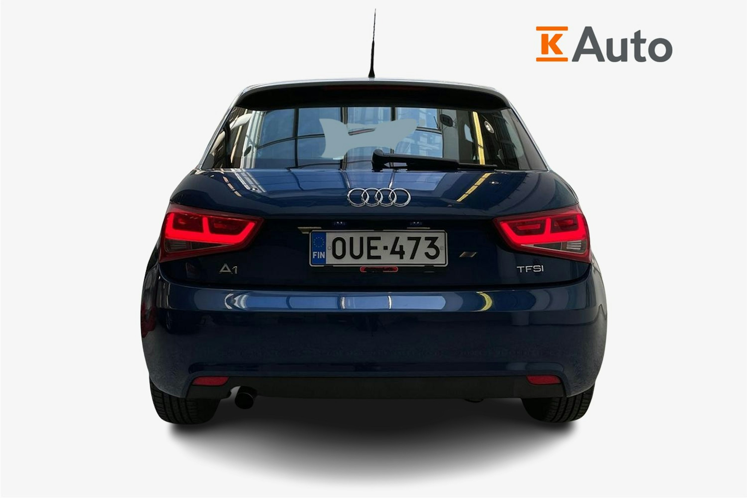 sininen Audi A1 2014 kuva 3.