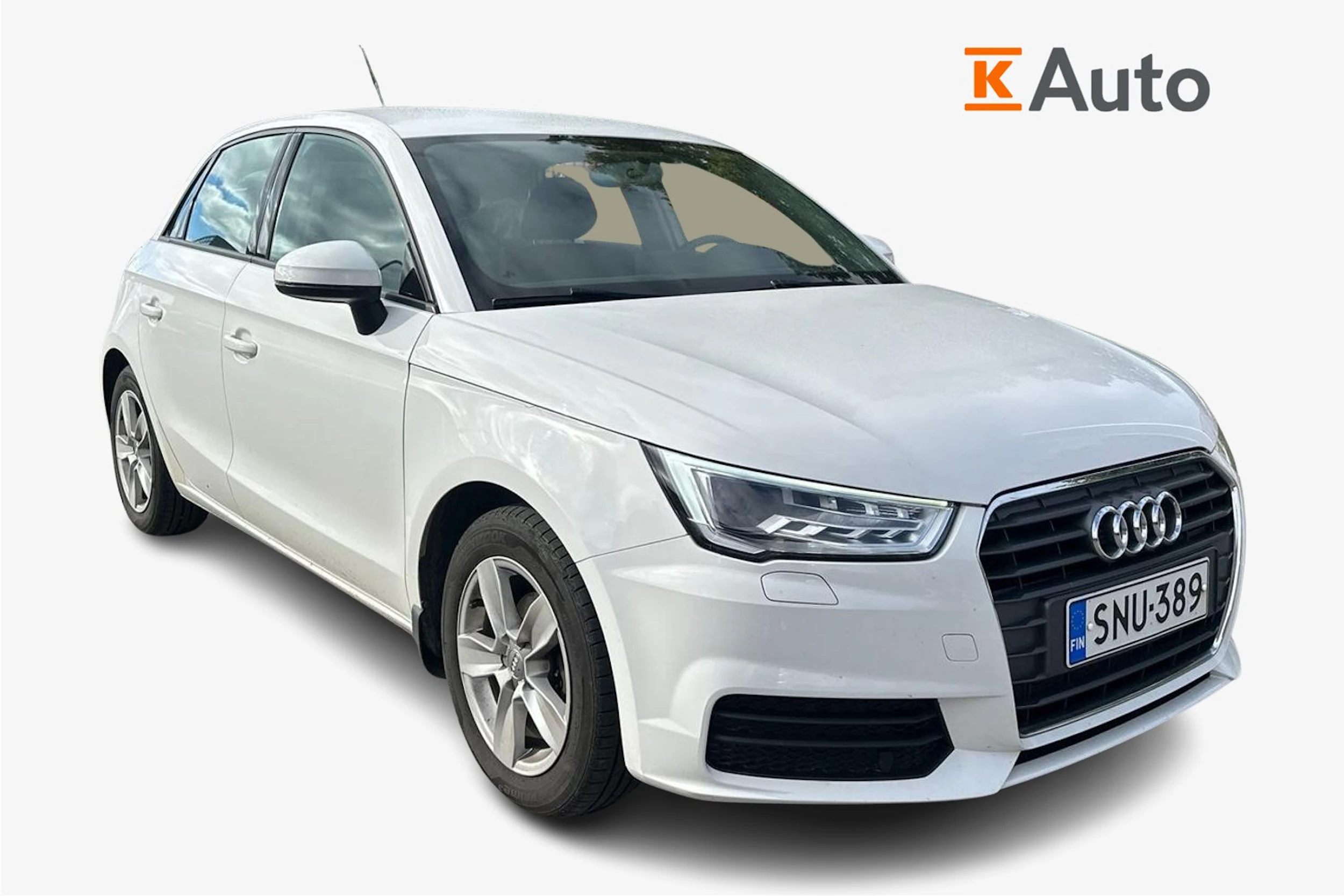 Valkoinen Audi A1 2016 kuva 1.
