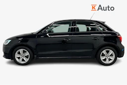 musta Audi A1 2016 kuva 5.