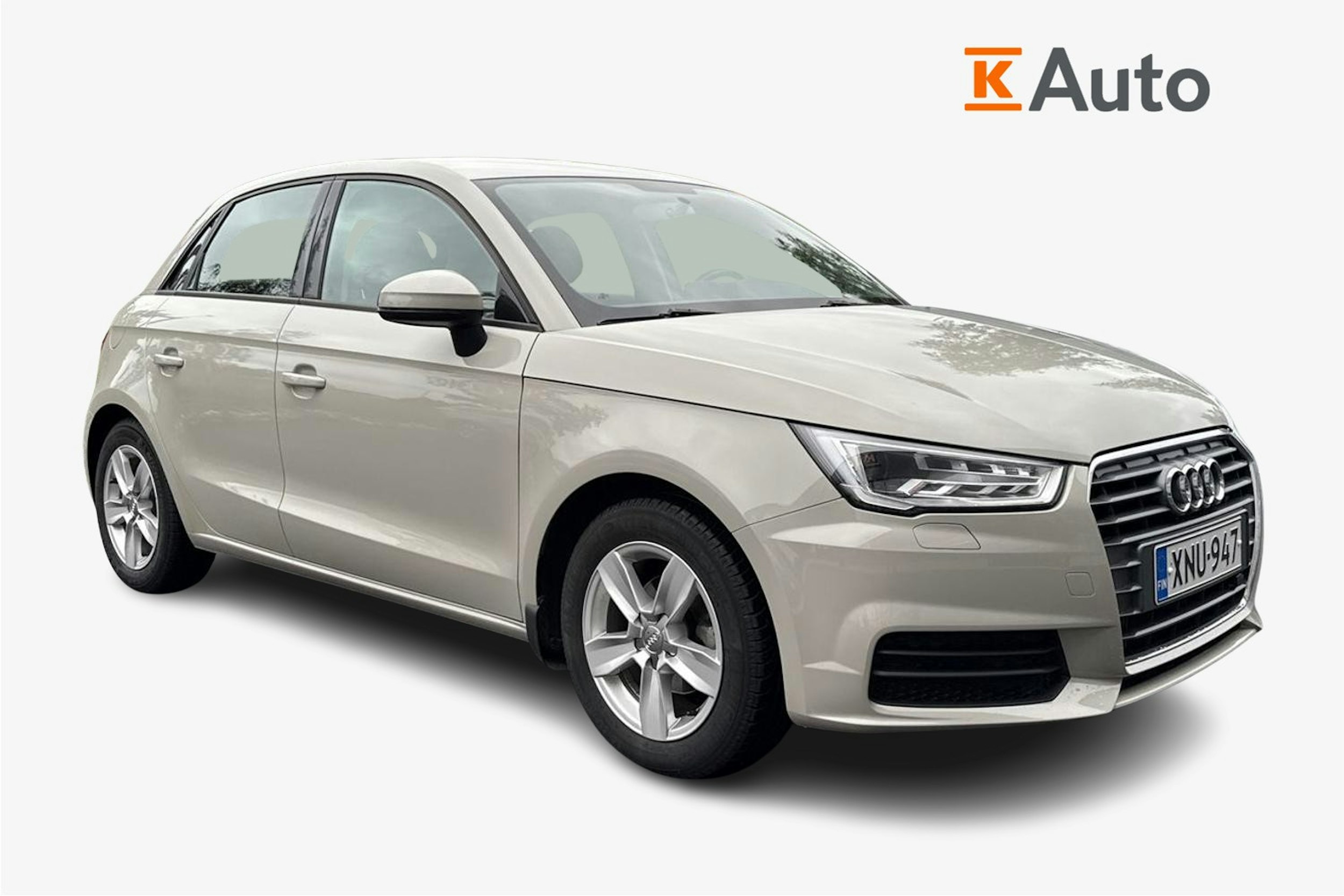 ruskea (beige) Audi A1 2016 kuva 1.