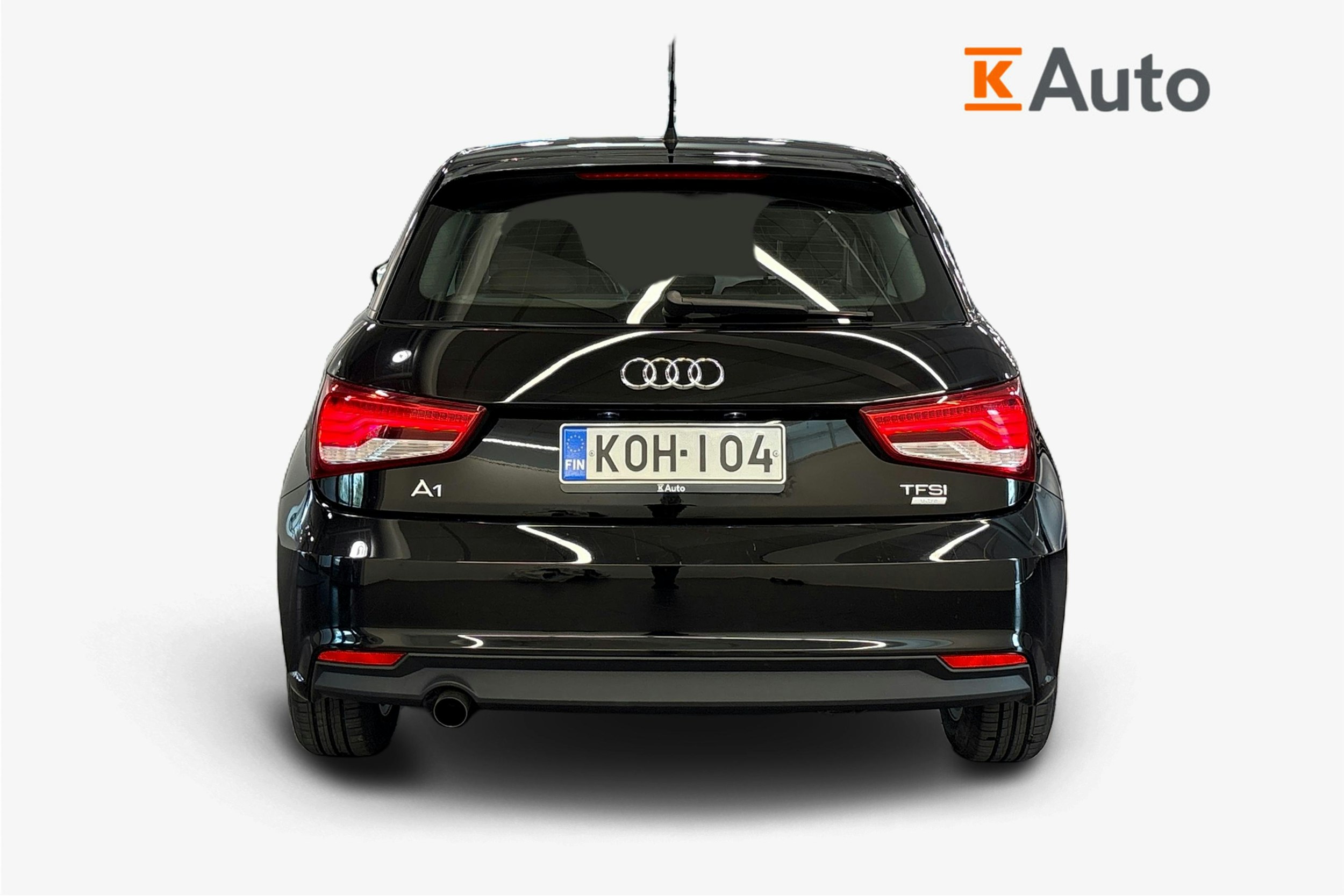Musta Audi A1 2017 kuva 3.