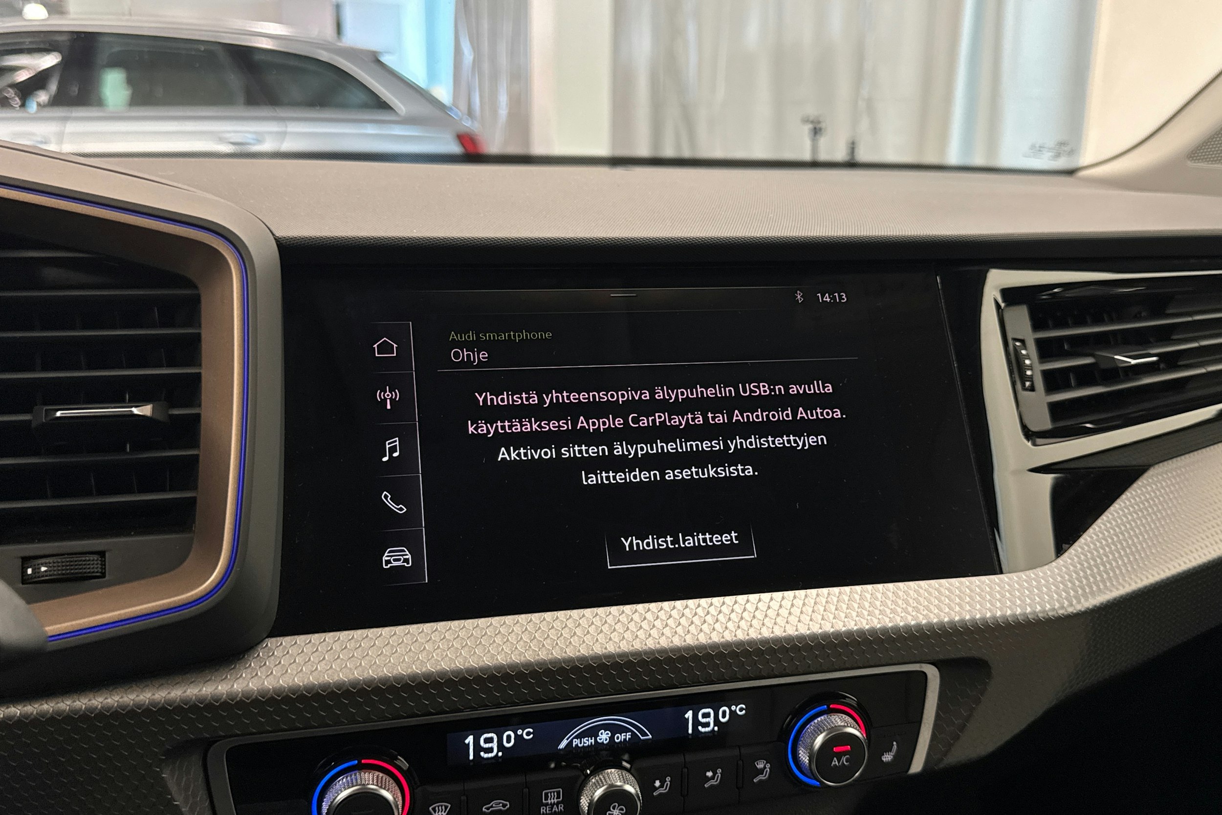 valkoinen Audi A1 2019 kuva 33.