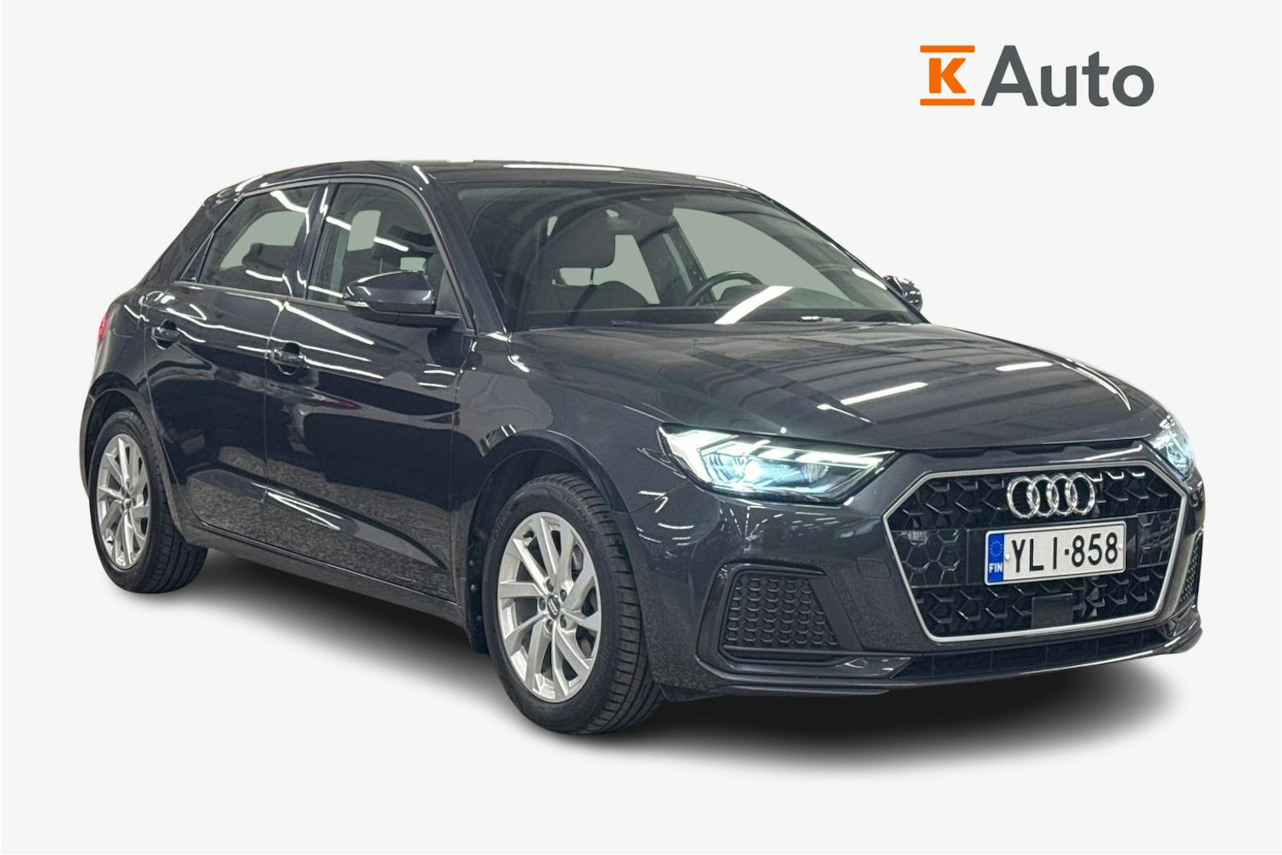 Harmaa Audi A1 2019 kuva 1.