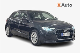 Harmaa Audi A1 2019 kuva 1.