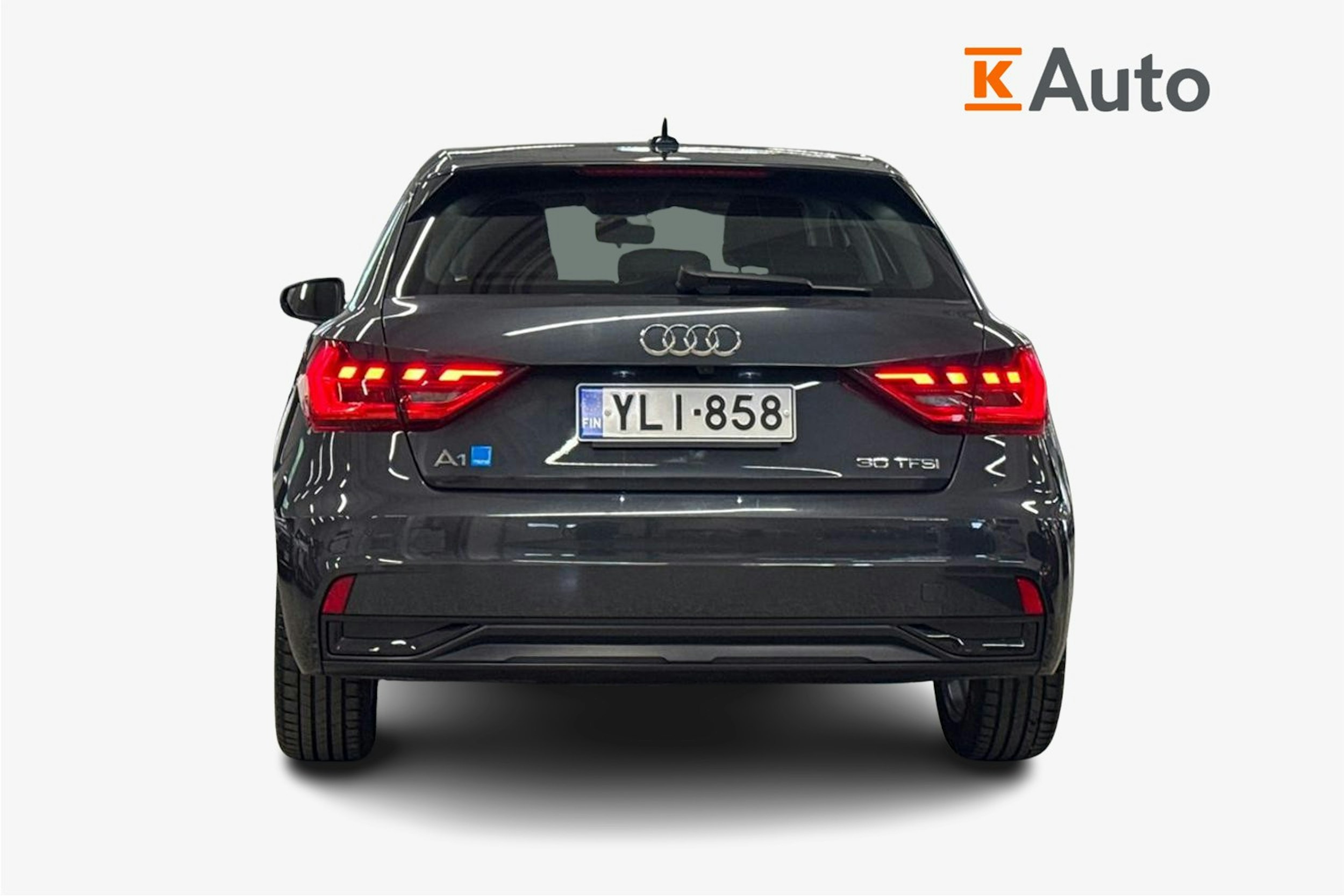 Harmaa Audi A1 2019 kuva 3.