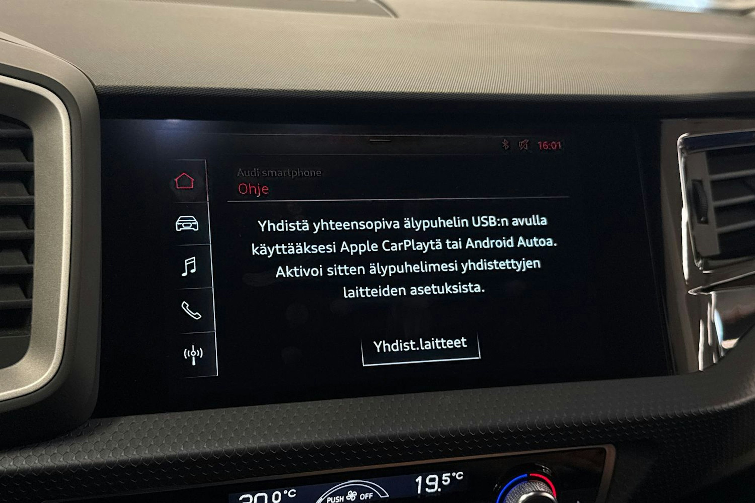 Harmaa Audi A1 2019 kuva 16.