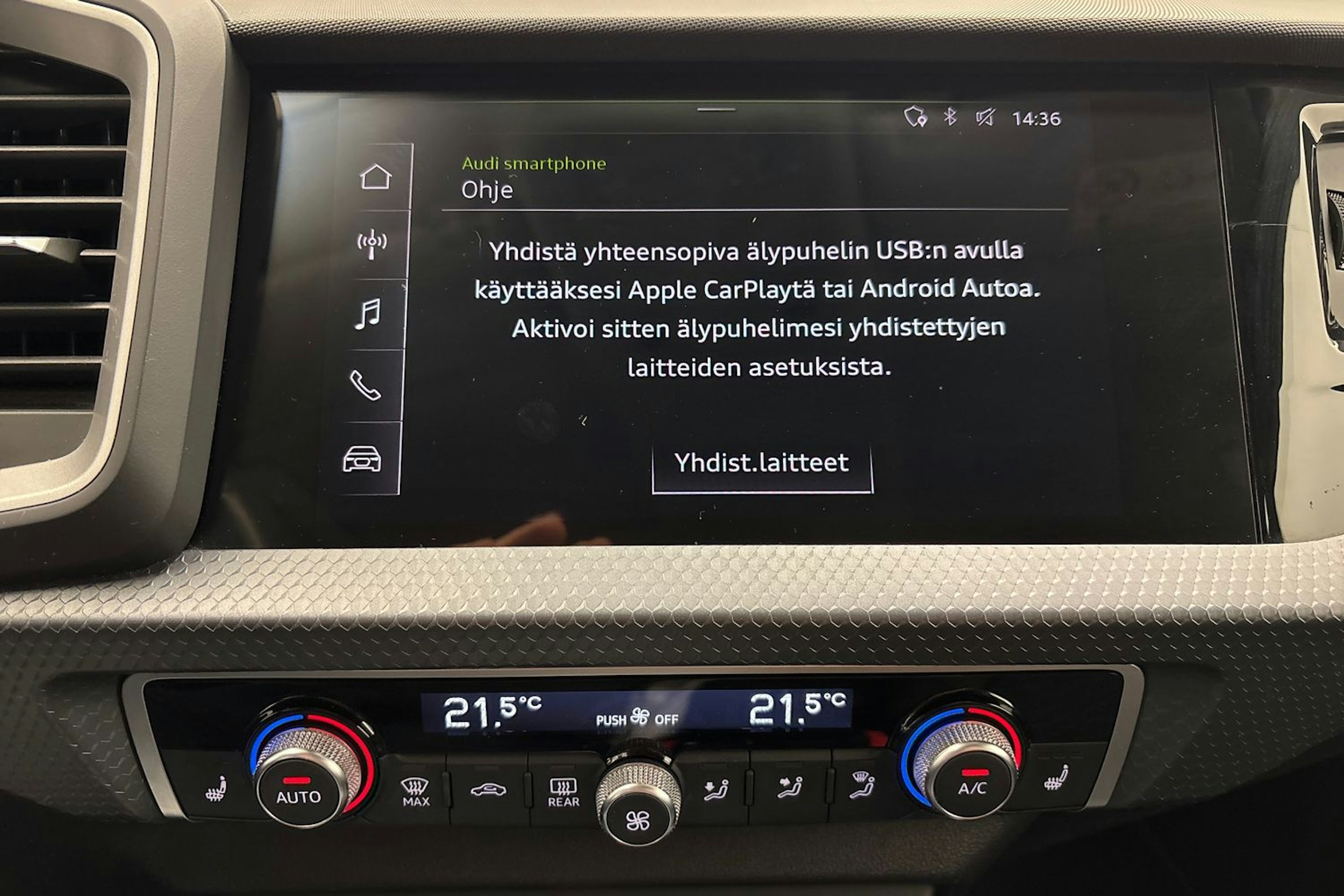 valkoinen Audi A1 2020 kuva 19.