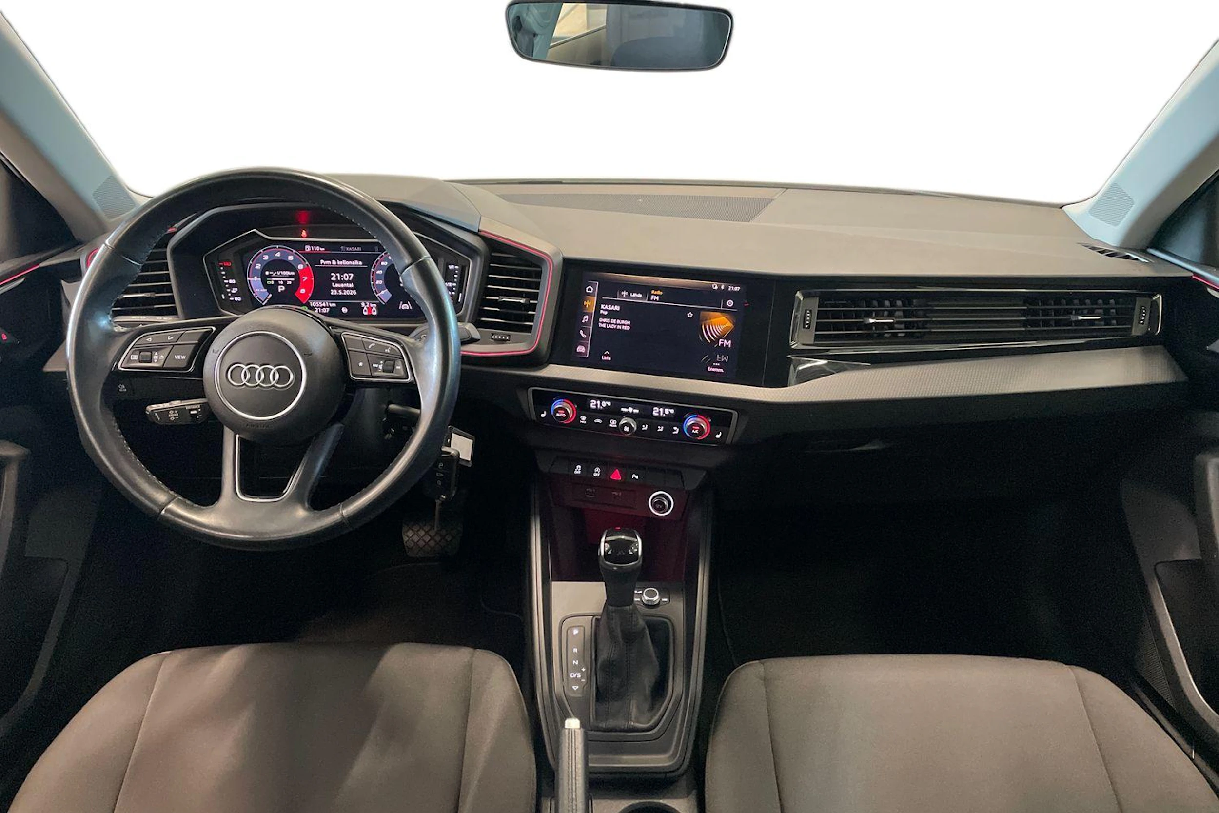 valkoinen Audi A1 2020 kuva 9.