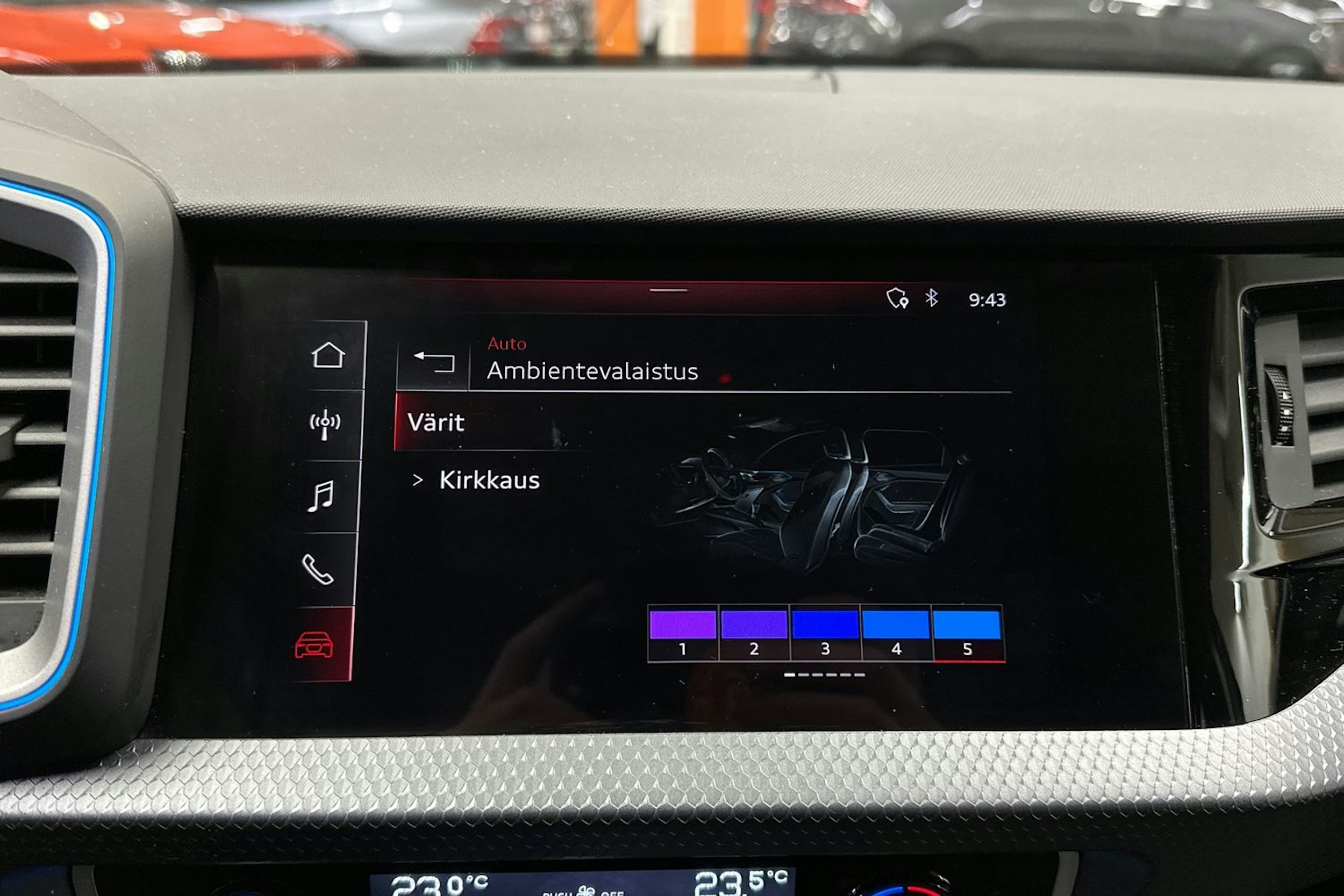 Valkoinen Audi A1 2020 kuva 18.