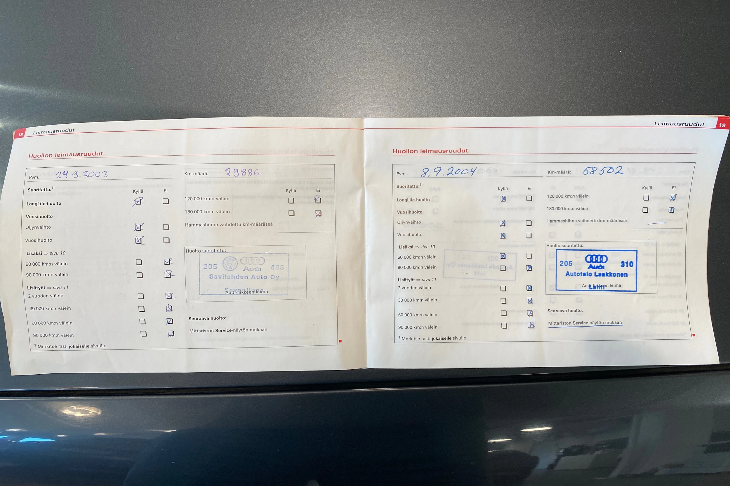 harmaa Audi A3 2003 kuva 19.