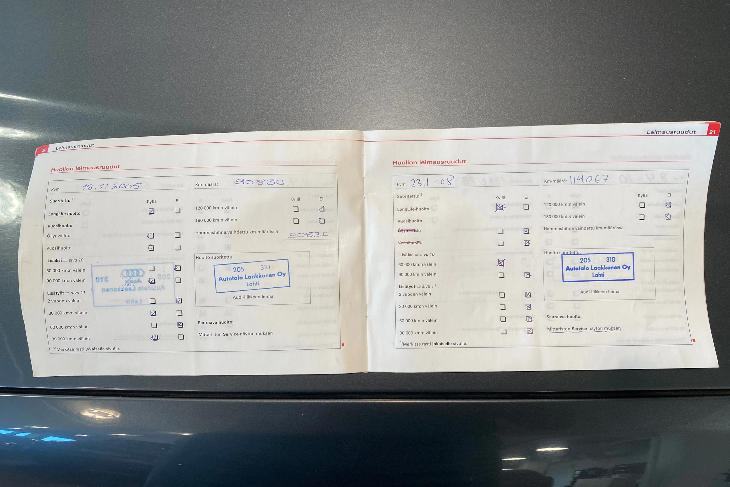 harmaa Audi A3 2003 kuva 20.