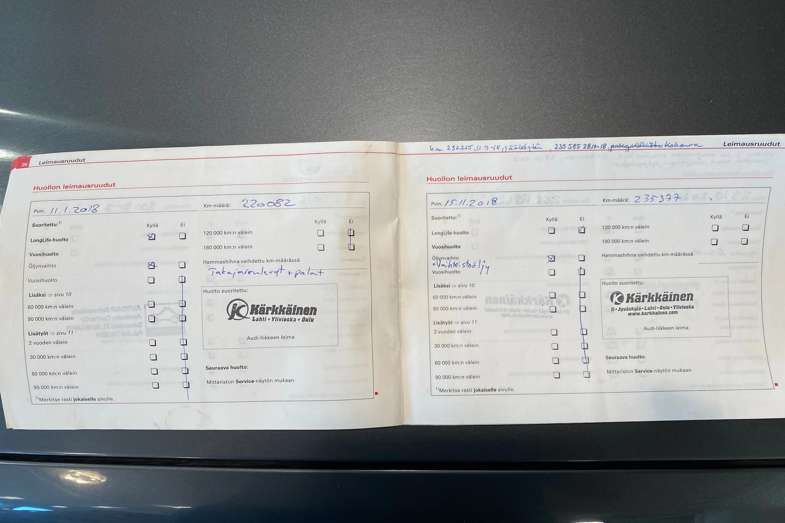 harmaa Audi A3 2003 kuva 23.