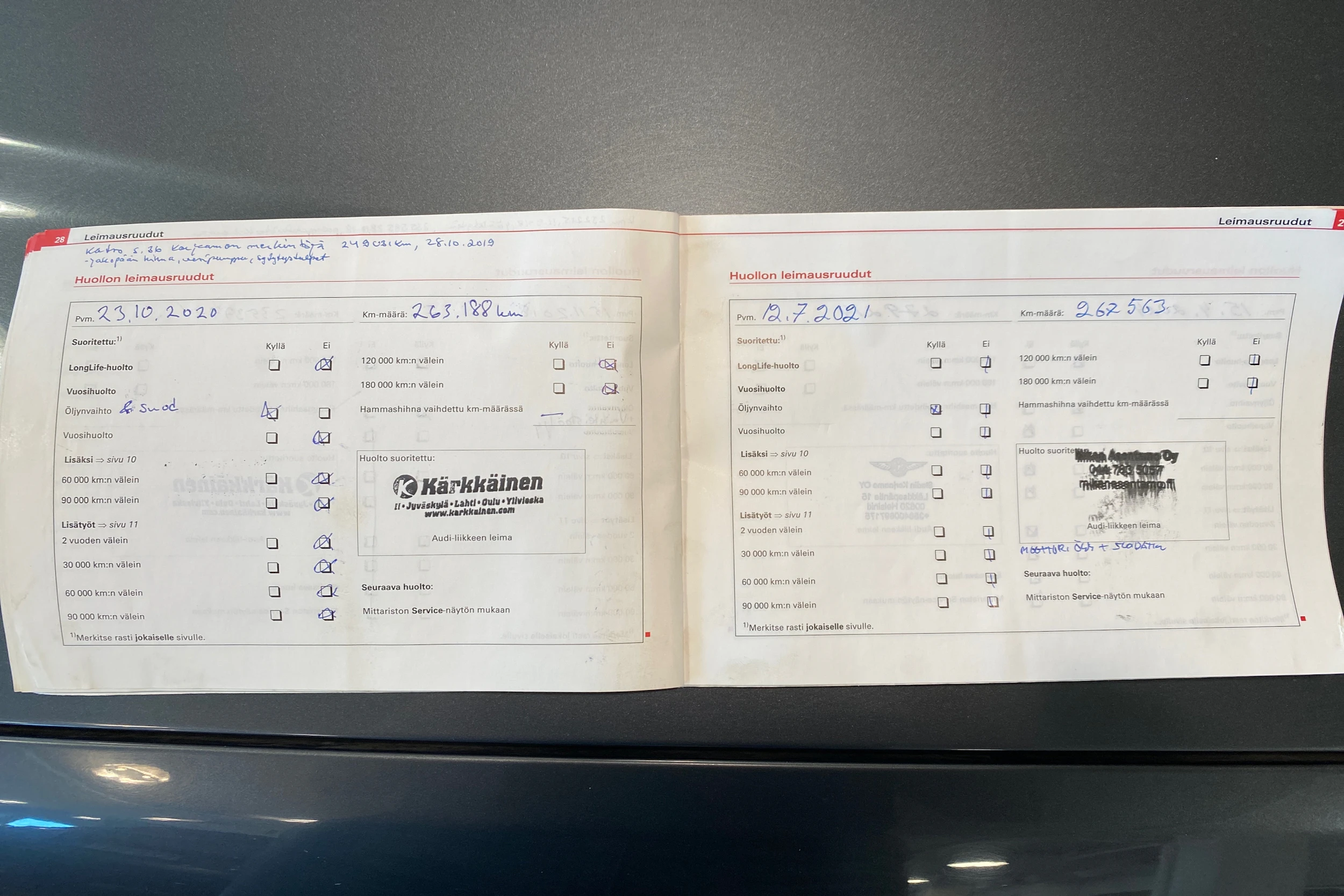 harmaa Audi A3 2003 kuva 24.