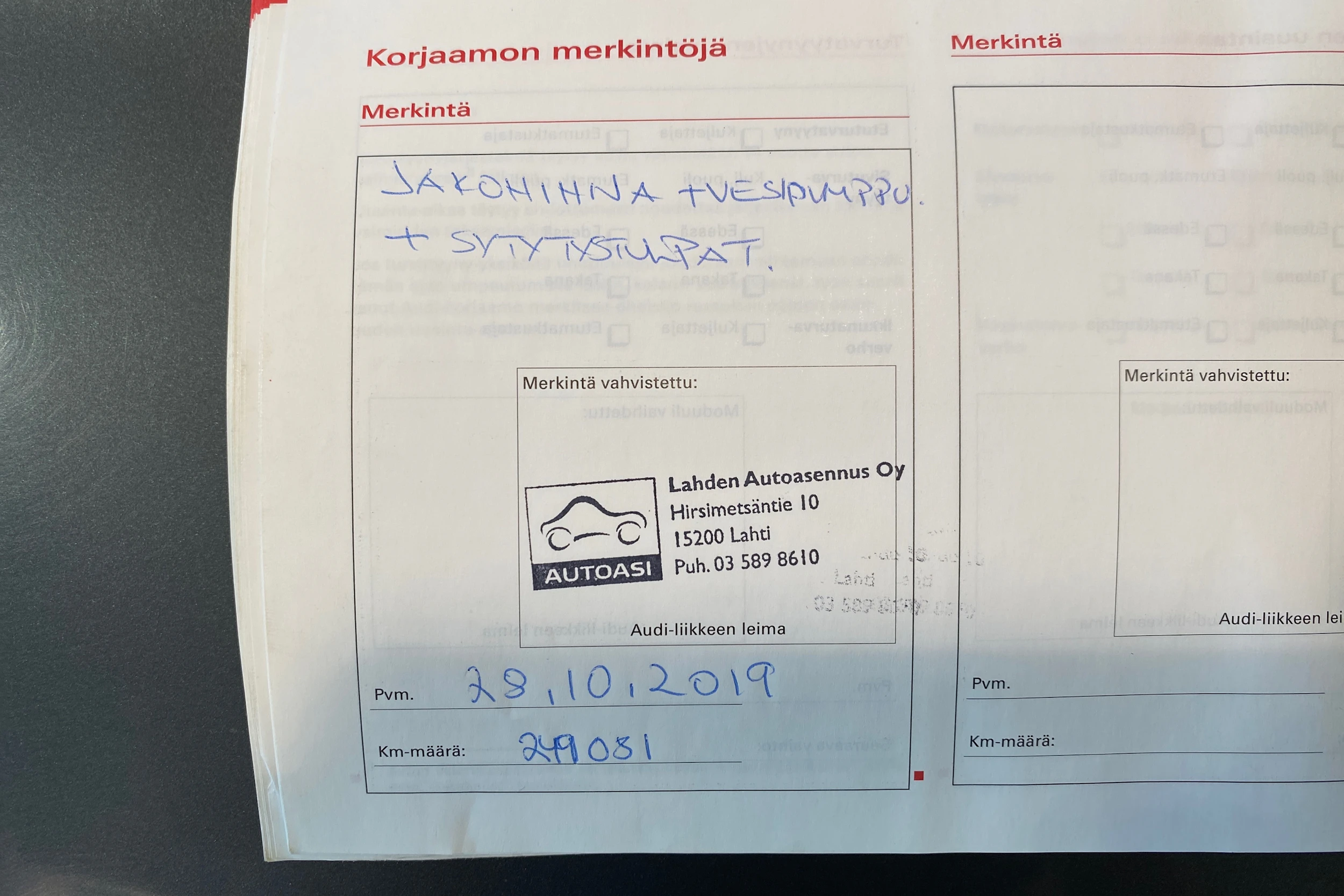 harmaa Audi A3 2003 kuva 26.