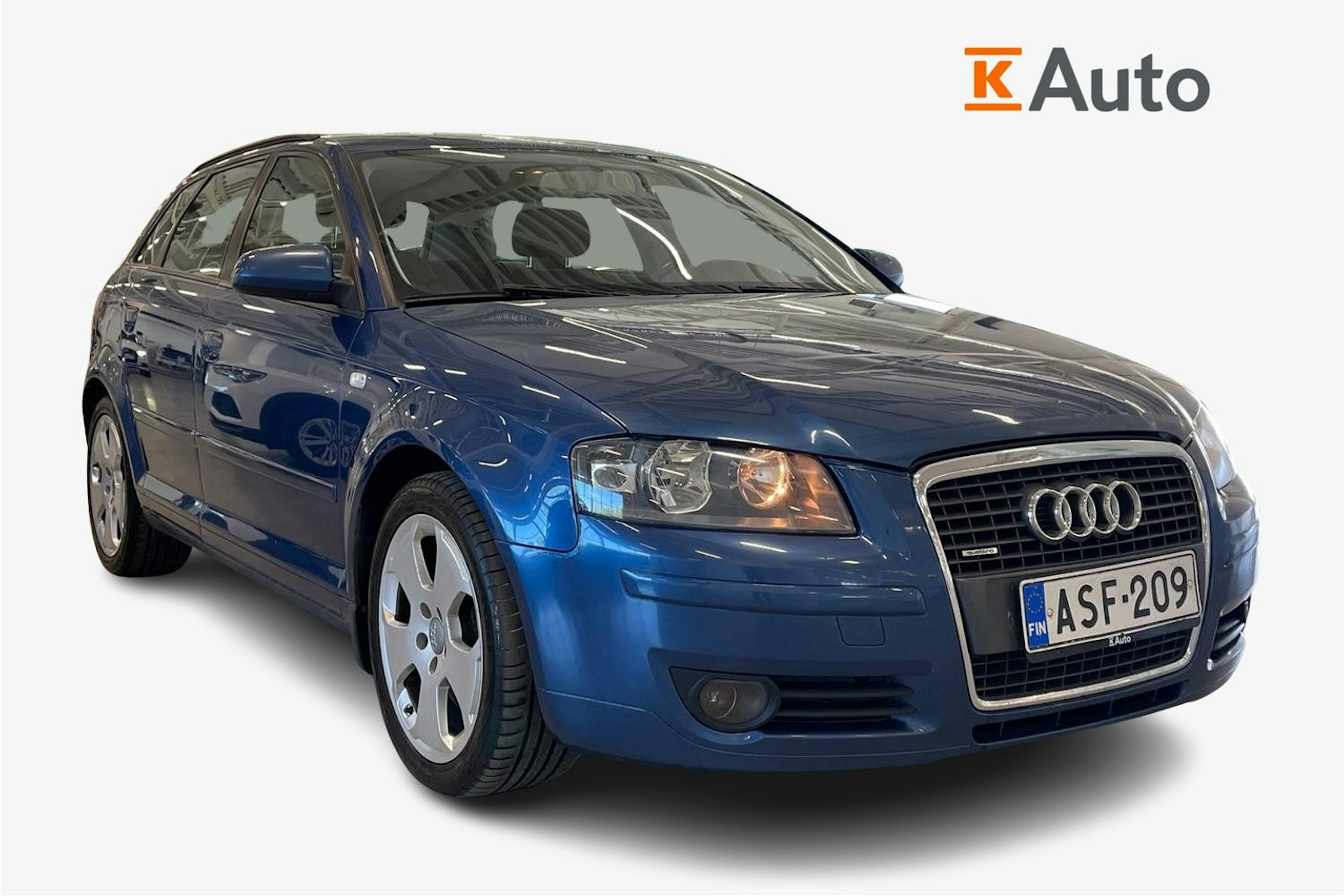 sininen Audi A3 2004 kuva 1.