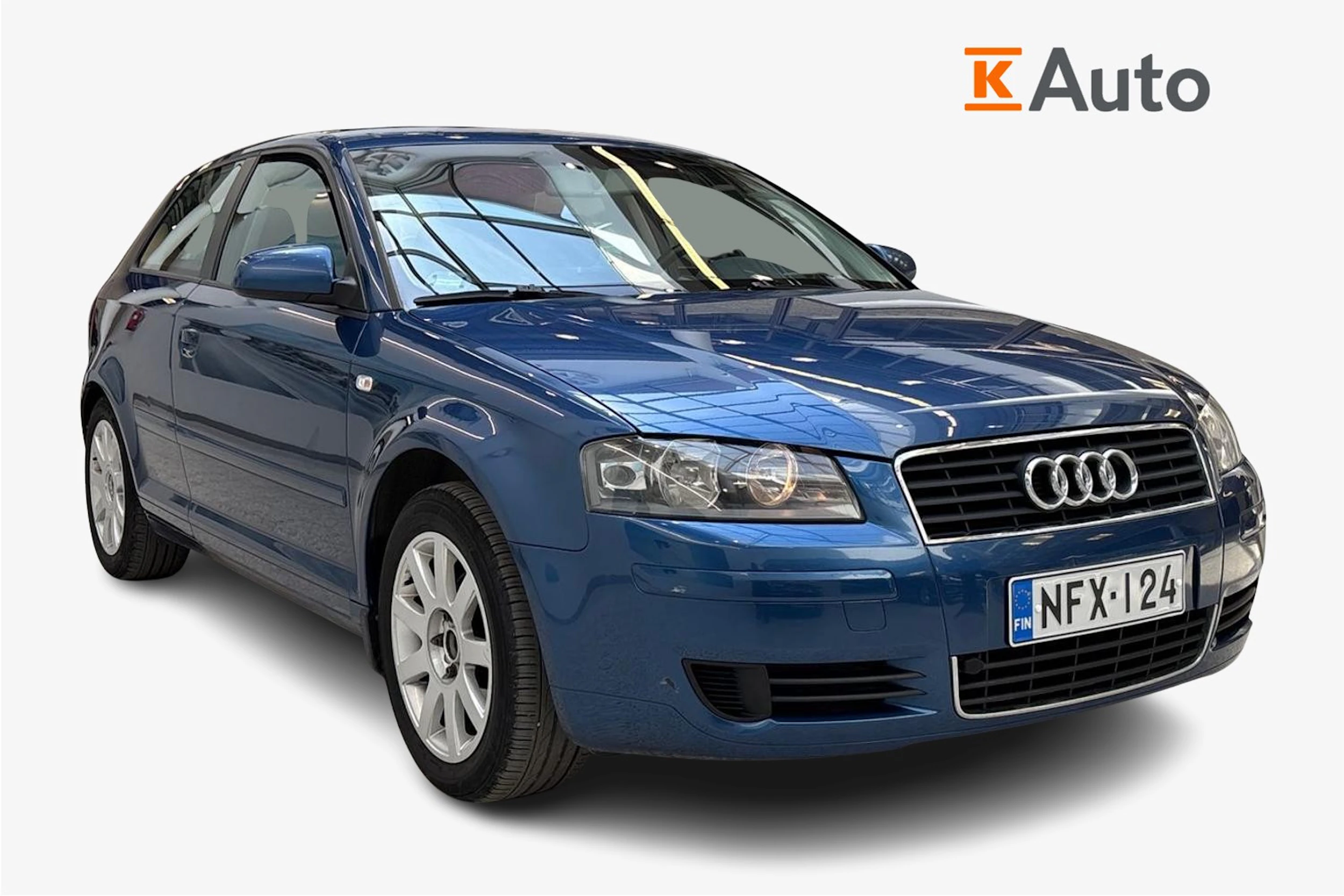 sininen Audi A3 2005 kuva 1.