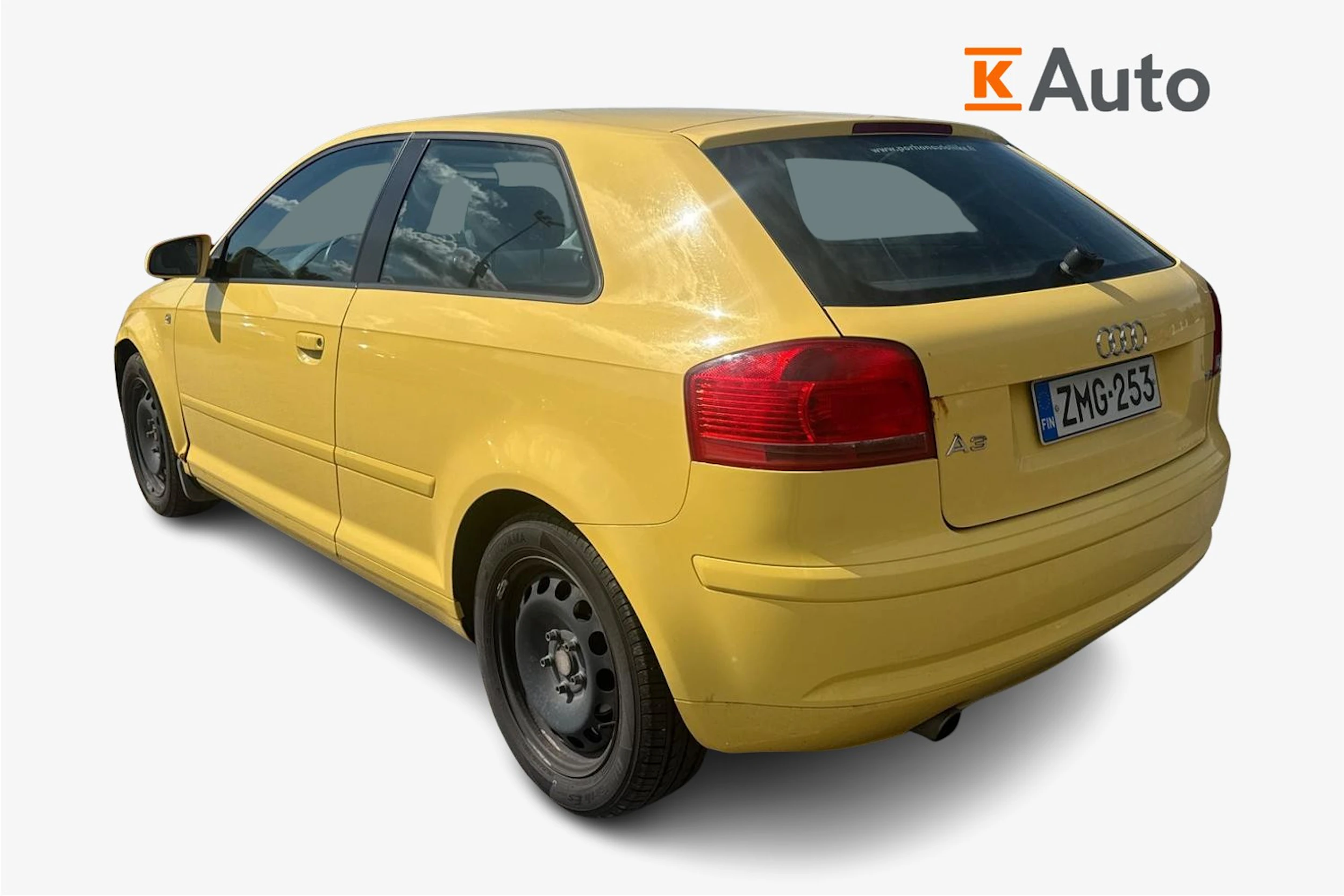 keltainen Audi A3 2004 kuva 2.