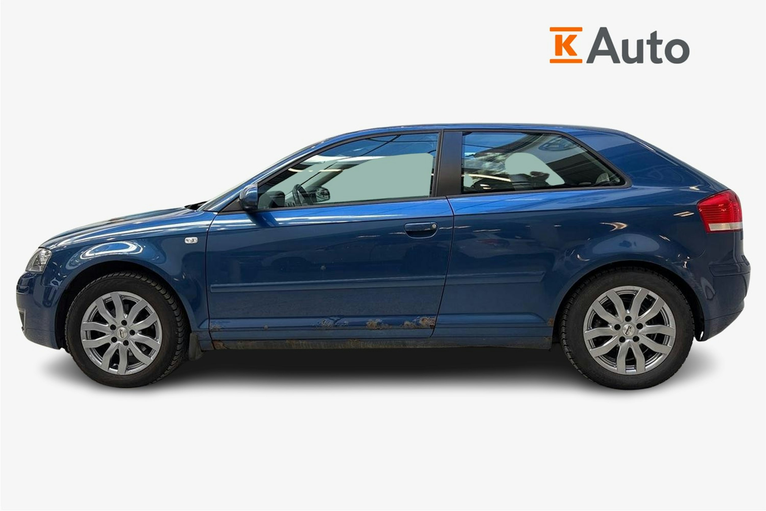 sininen Audi A3 2005 kuva 6.