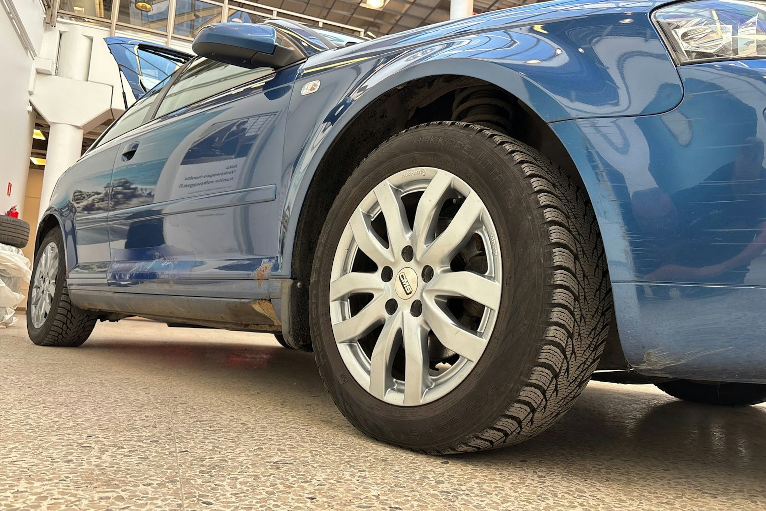 sininen Audi A3 2005 kuva 24.
