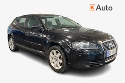 Musta Audi A3 2005 kuva 1.