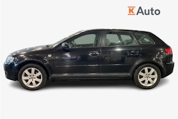 Musta Audi A3 2005 kuva 6.