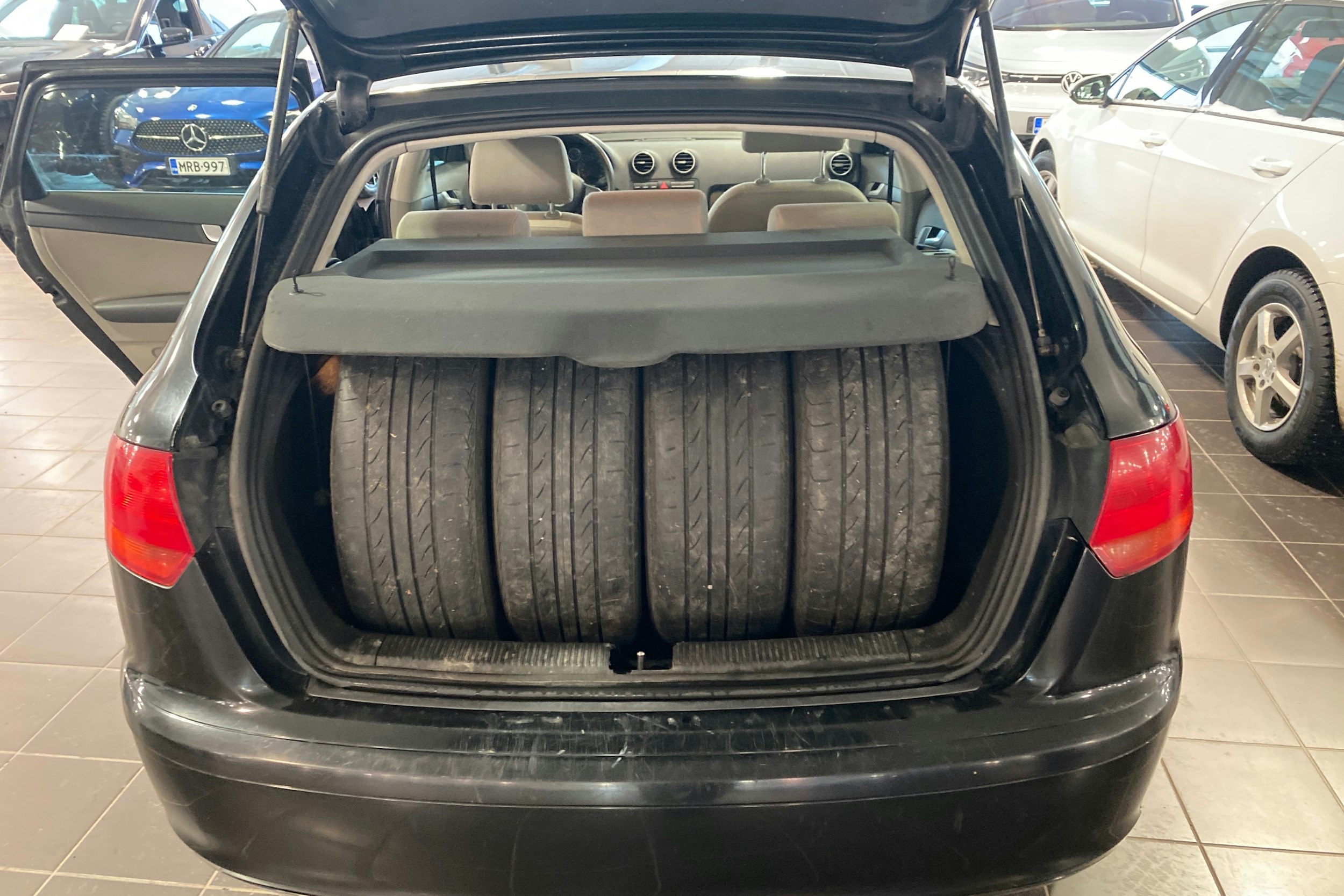 Musta Audi A3 2005 kuva 15.