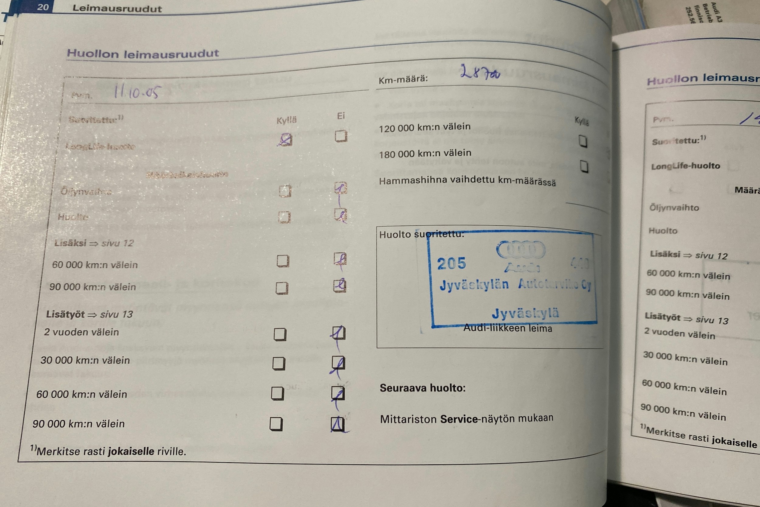 Musta Audi A3 2005 kuva 19.