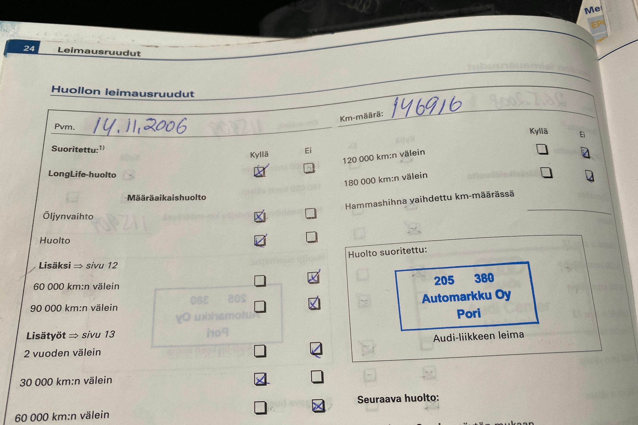 Musta Audi A3 2005 kuva 23.