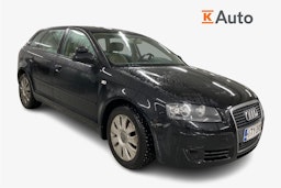 musta Audi A3 2007 kuva 1.