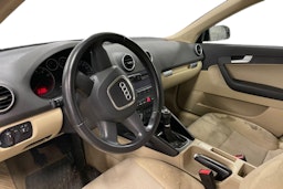 musta Audi A3 2007 kuva 3.