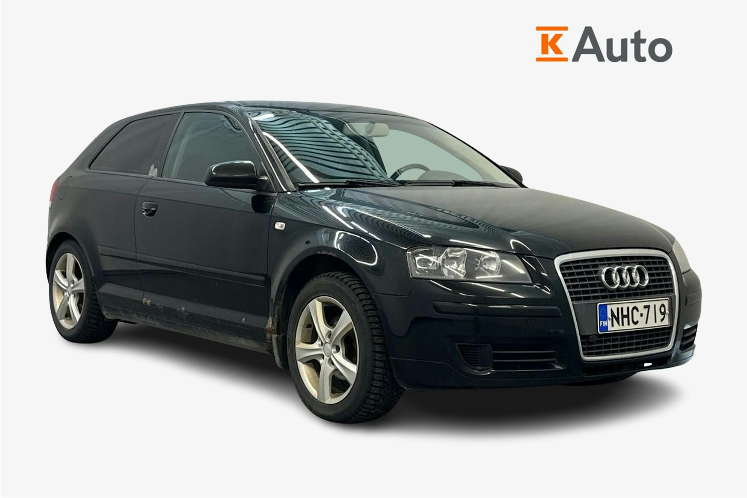 Musta Audi A3 2007 kuva 1.