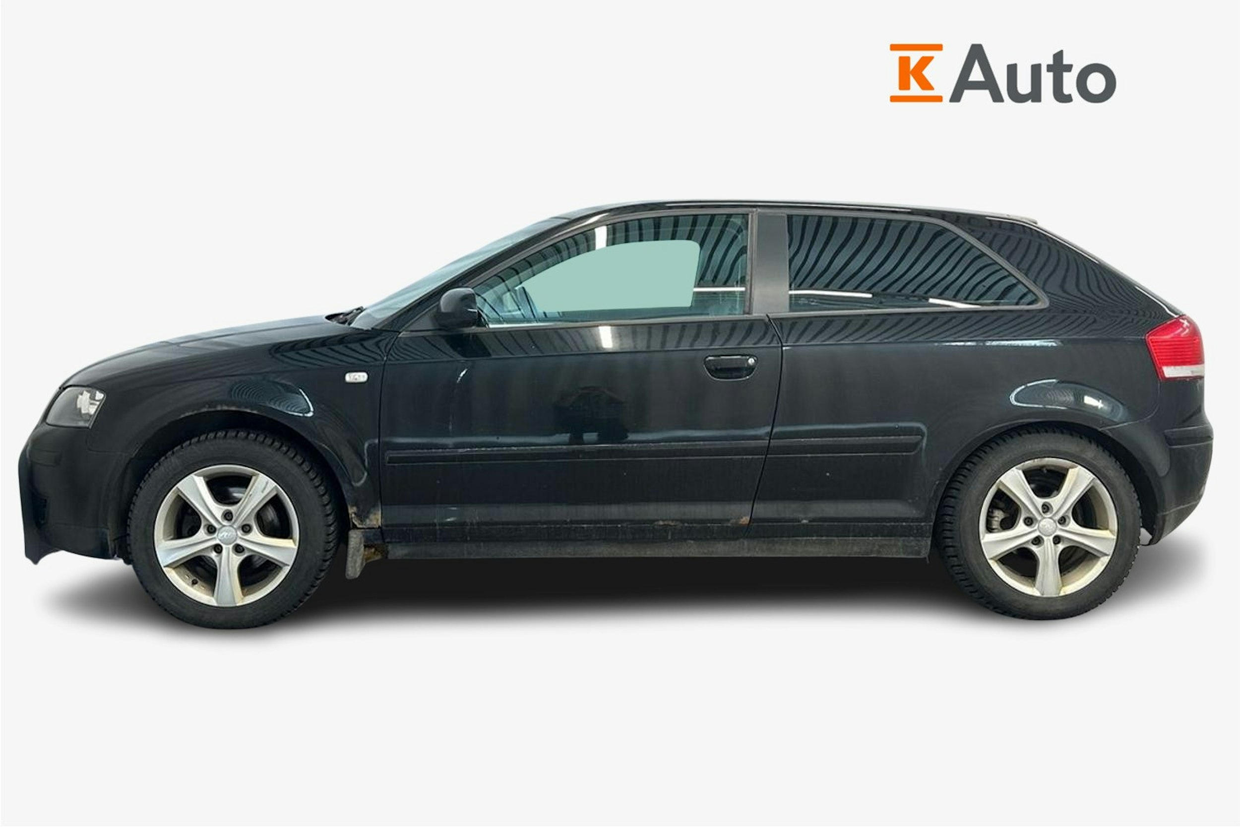 Musta Audi A3 2007 kuva 6.