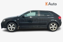 Musta Audi A3 2007 kuva 6.