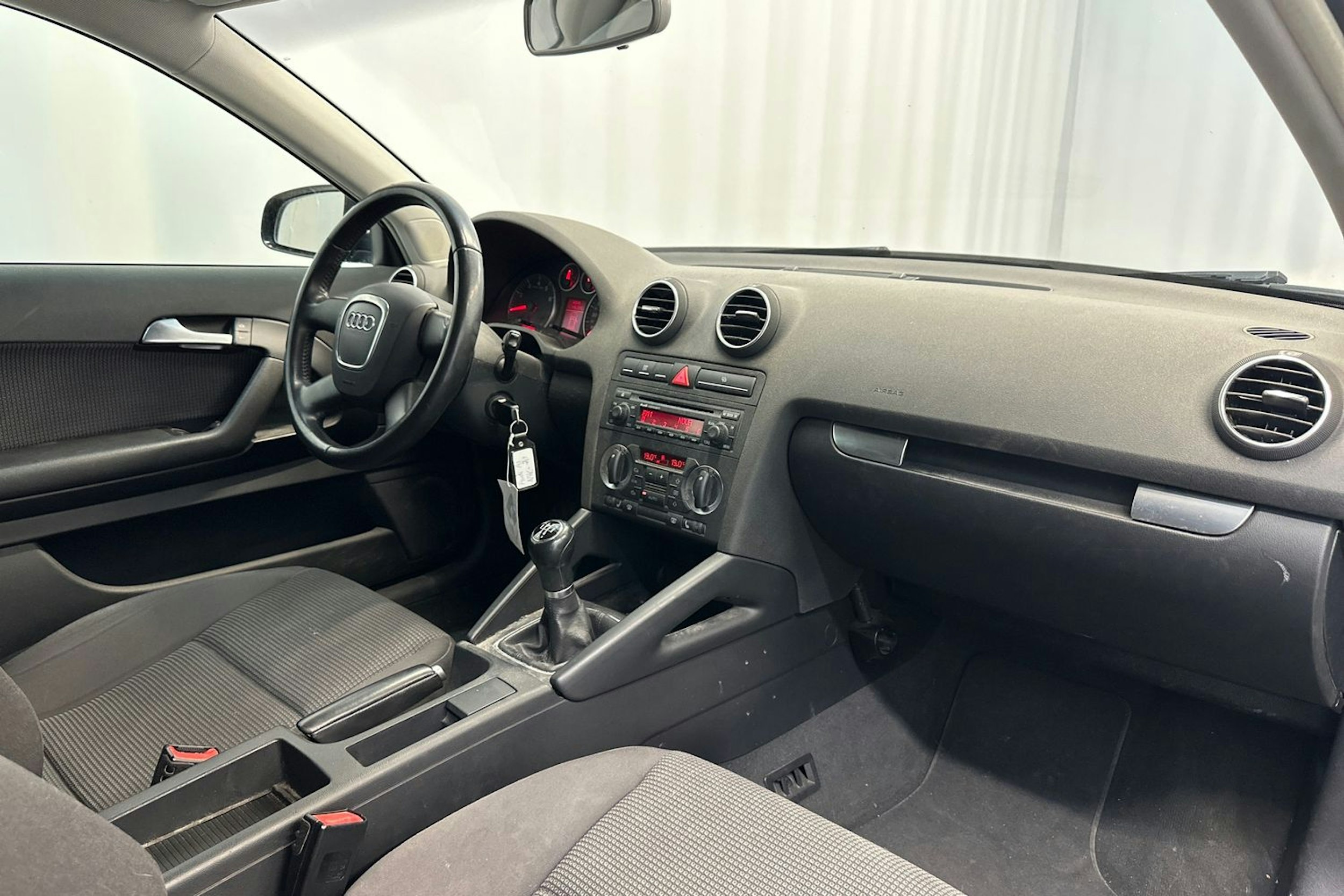 Musta Audi A3 2007 kuva 17.
