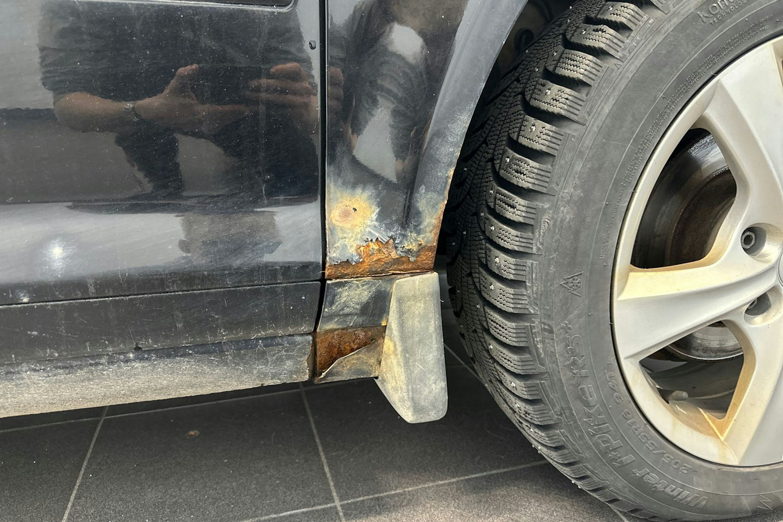 Musta Audi A3 2007 kuva 32.
